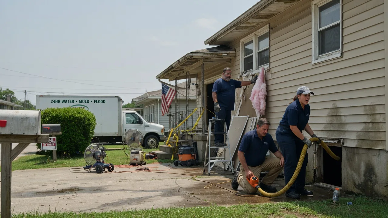 Water Damage Repair in Economy, IN near me
